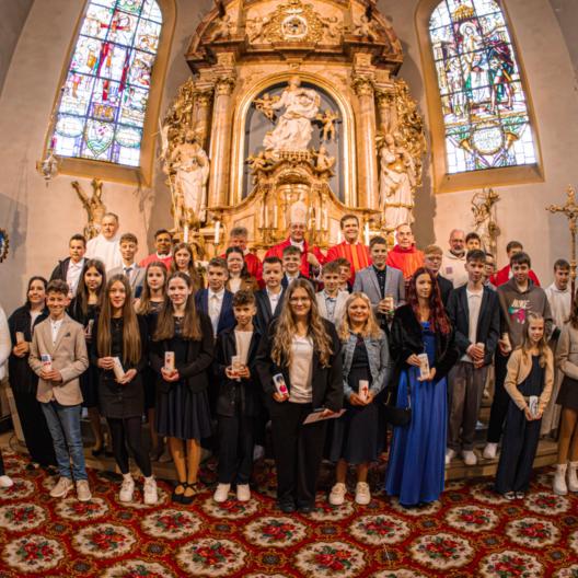 Firmlinge 2025 aus dem Bereich Oberer Frankenwald