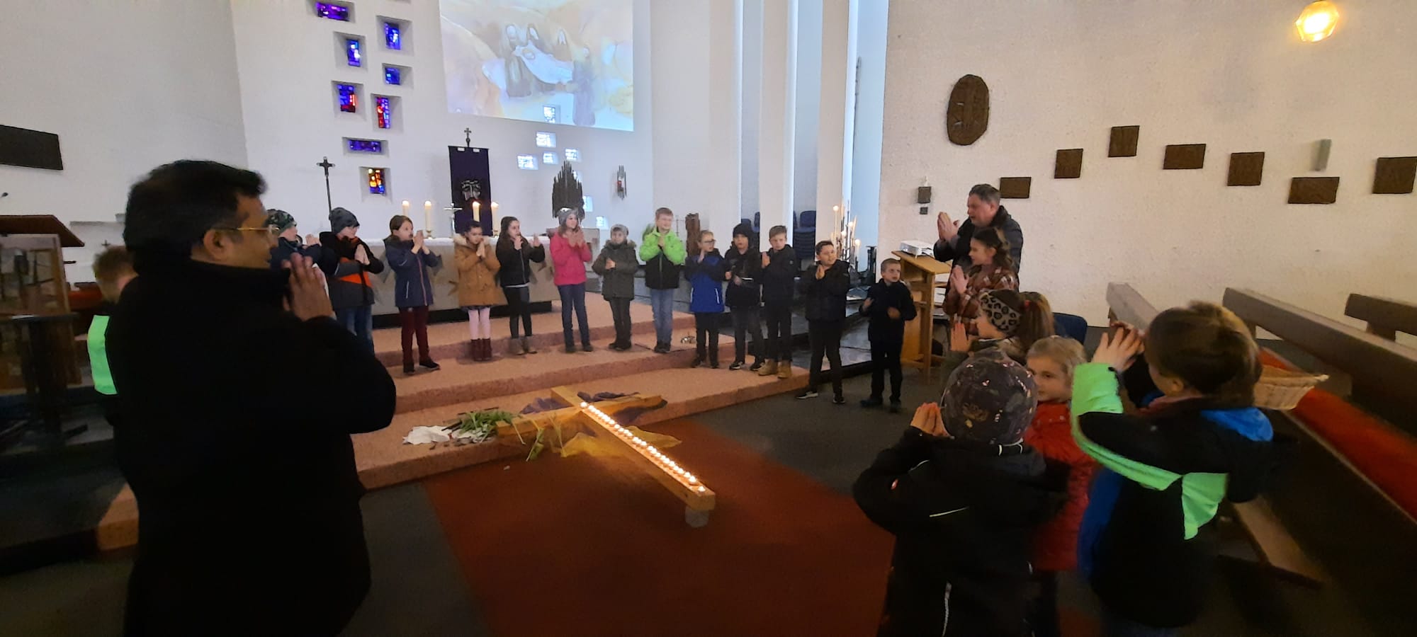 Kinderkreuzweg 2023 Steinbach am Wald