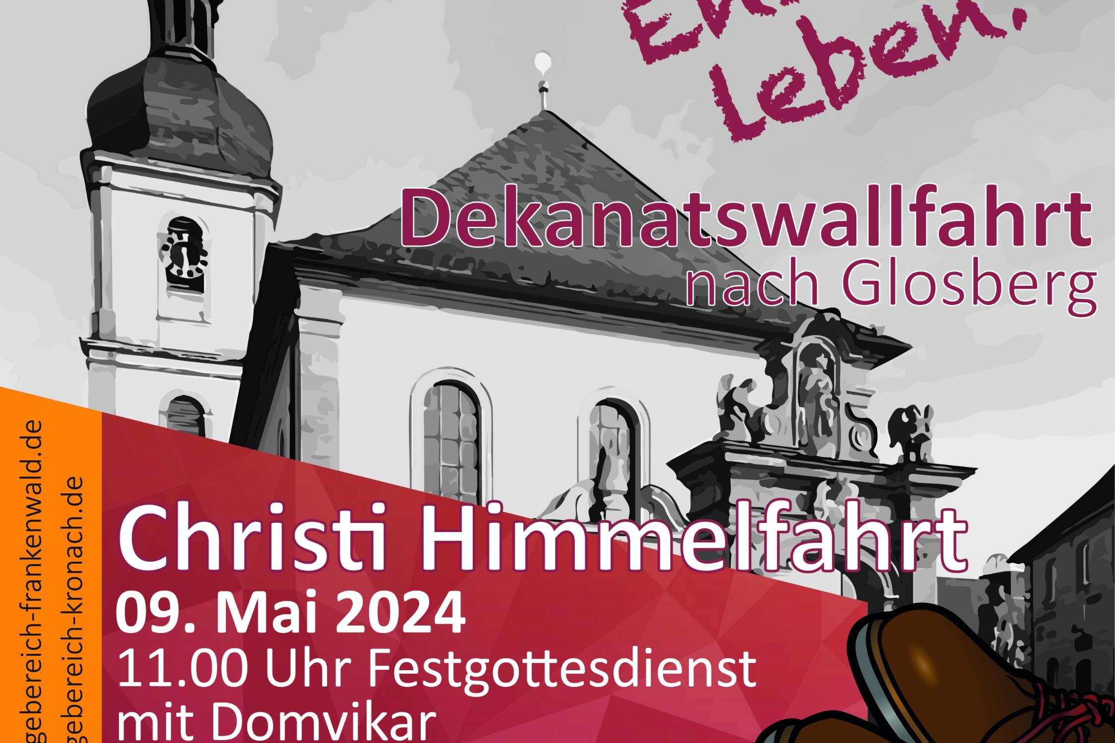 Plakat Dekanatswallfahrt Glosberg